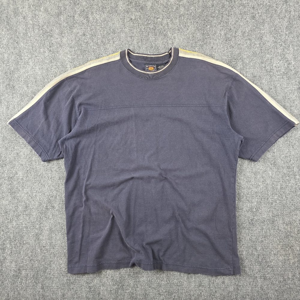 Route 66 100% Cotton Heritage Ribbed Tee Slate Blue XL 100th Anniversary
